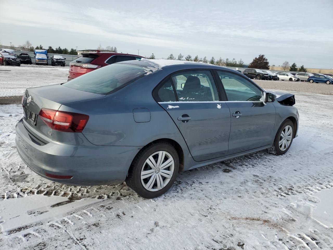 2017 Volkswagen Jetta VIN 3VW2B7AJ1HM360936 Copart auction photo, front end damage thumbnail 3