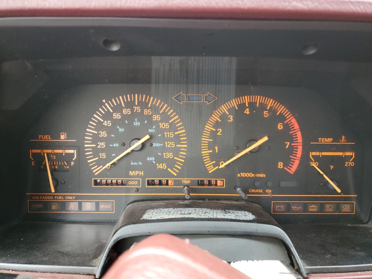 1985 Nissan 300ZX VIN JN1CZ14S2FX071613 Copart auction photo, mechanical / front end damage thumbnail 9