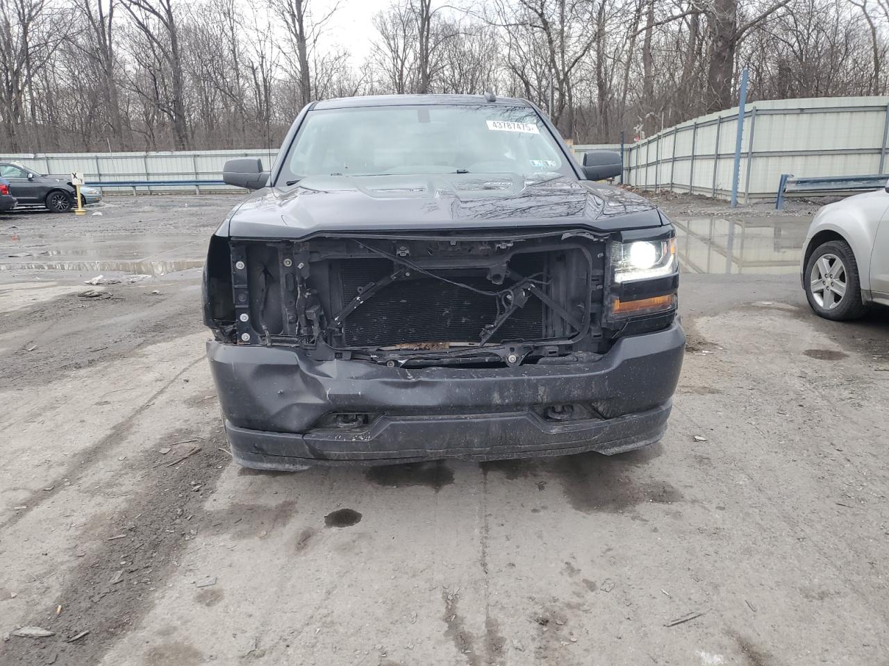 2017 Chevrolet Silverado VIN 1GCVKNEC7HZ361670 Copart auction photo, front end damage thumbnail 5
