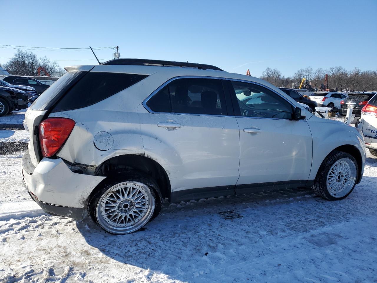 2015 Chevrolet Equinox VIN 1GNFLFEK5FZ125747 Copart auction photo, rear end damage thumbnail 3