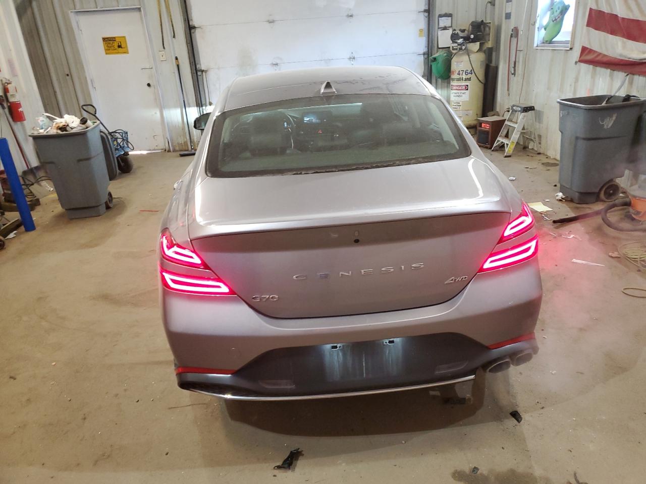 2023 Genesis G70 VIN KMTG34TA5PU131513 Copart auction photo, side / minor dent/scratches damage thumbnail 6