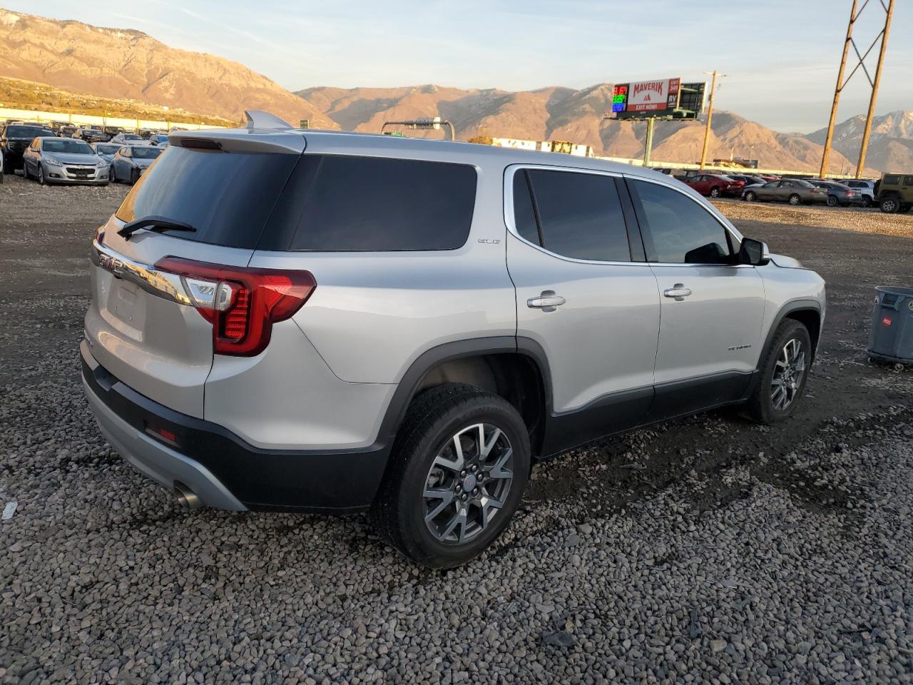 2020 GMC Acadia VIN 1GKKNKLA0LZ231088 Copart auction photo, front end damage thumbnail 3