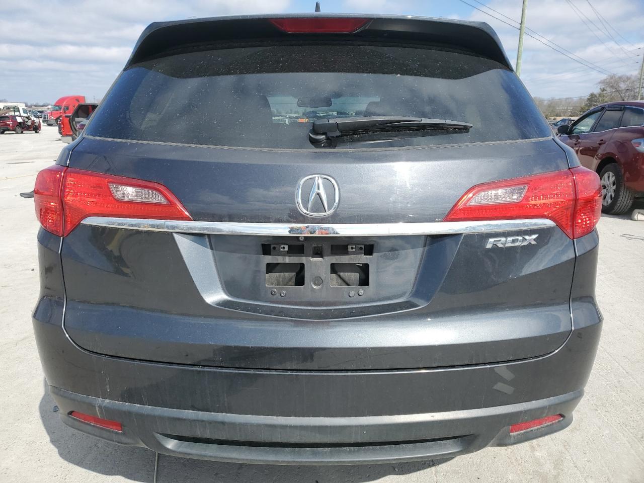 2014 Acura RDX VIN 5J8TB3H56EL015232 Copart auction photo, front end damage thumbnail 6