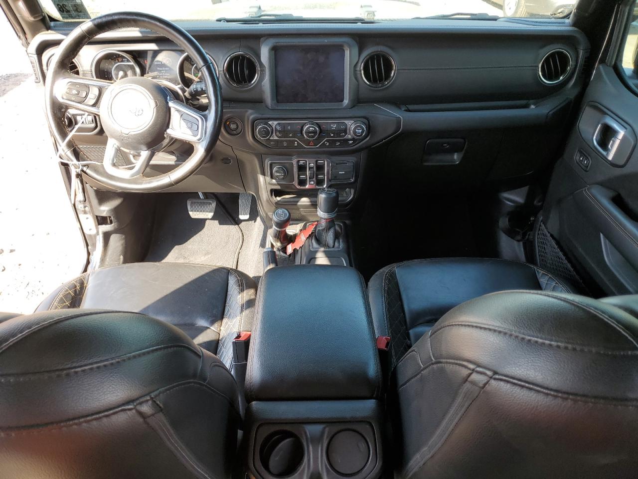 2021 Jeep Wrangler VIN 1C4HJXEG7MW537997 Copart auction photo, side damage thumbnail 8