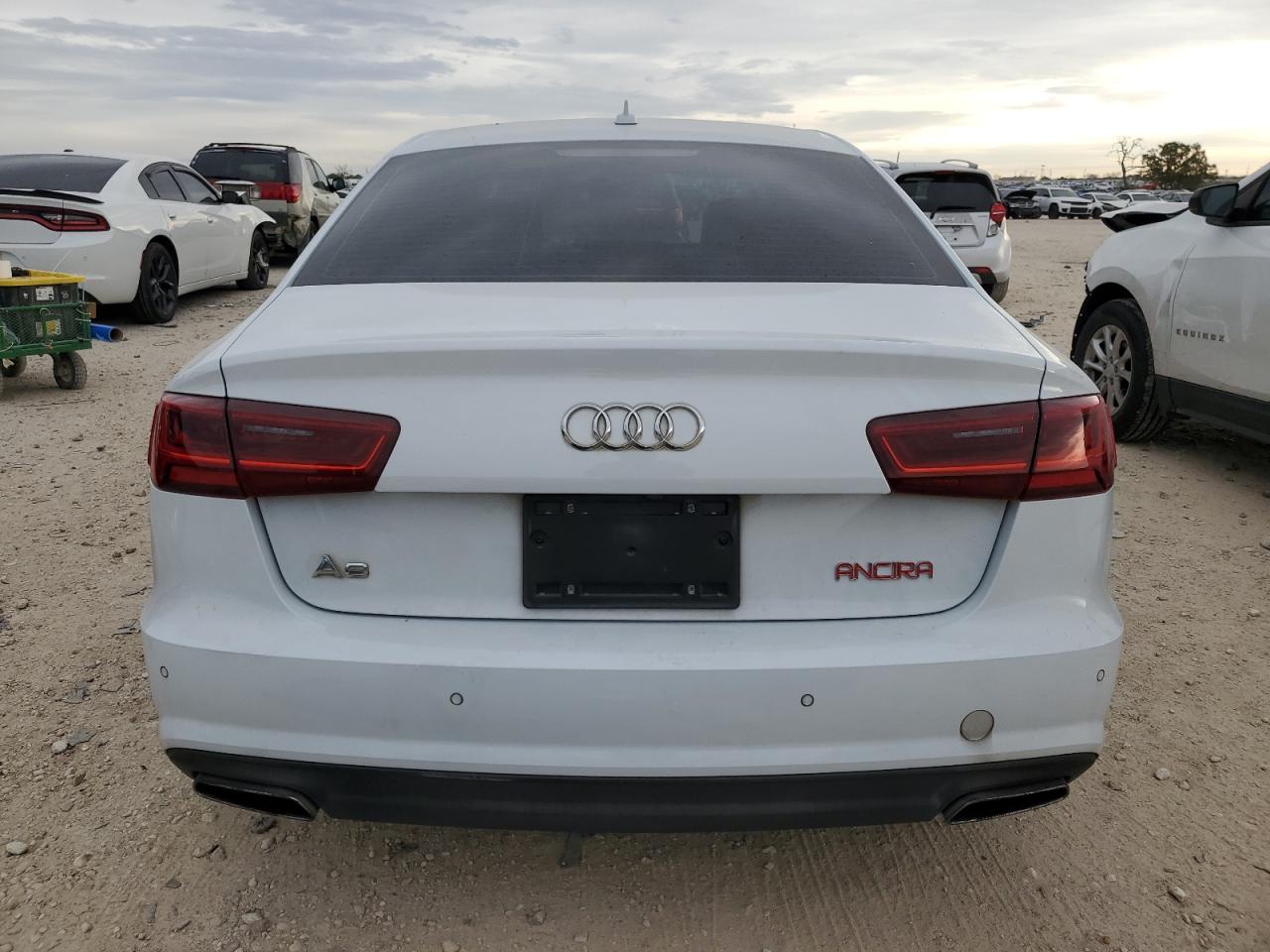 2018 Audi A6 VIN WAUC8AFC6JN104474 Copart auction photo, front end / stripped damage thumbnail 6