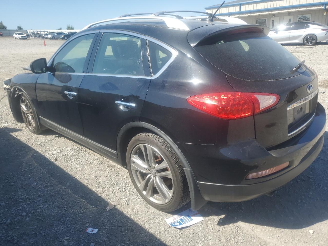 2012 Infiniti EX VIN JN1AJ0HP6CM401376 Copart auction photo, front end damage thumbnail 2