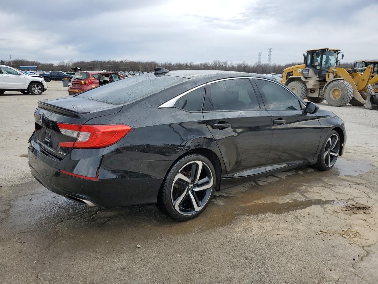 2018 Honda Accord VIN 1HGCV1F31JA144756 Copart auction photo, rear end damage thumbnail 3
