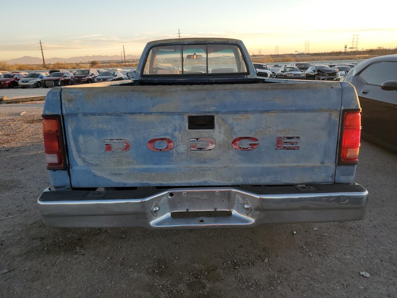 1993 Dodge Dakota VIN 1B7FL26X7PS268513 Copart auction photo, all over damage thumbnail 6