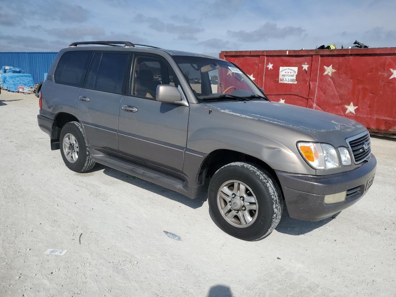 2000 Lexus LX VIN JT6HT00W0Y0096309 Copart auction photo, normal wear damage thumbnail 4