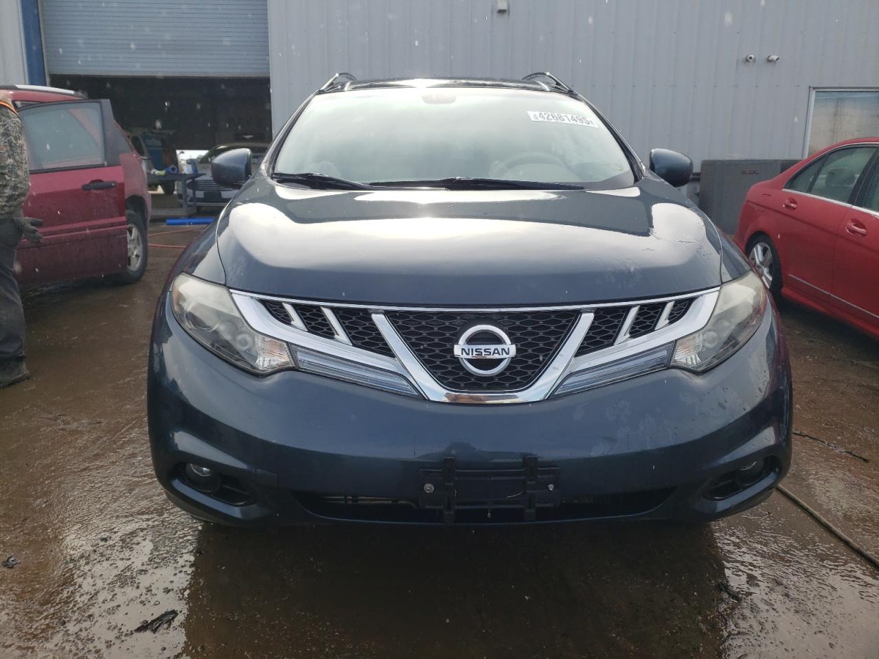 2011 Nissan Murano VIN JN8AZ1MW7BW172870 Copart auction photo, side damage thumbnail 5