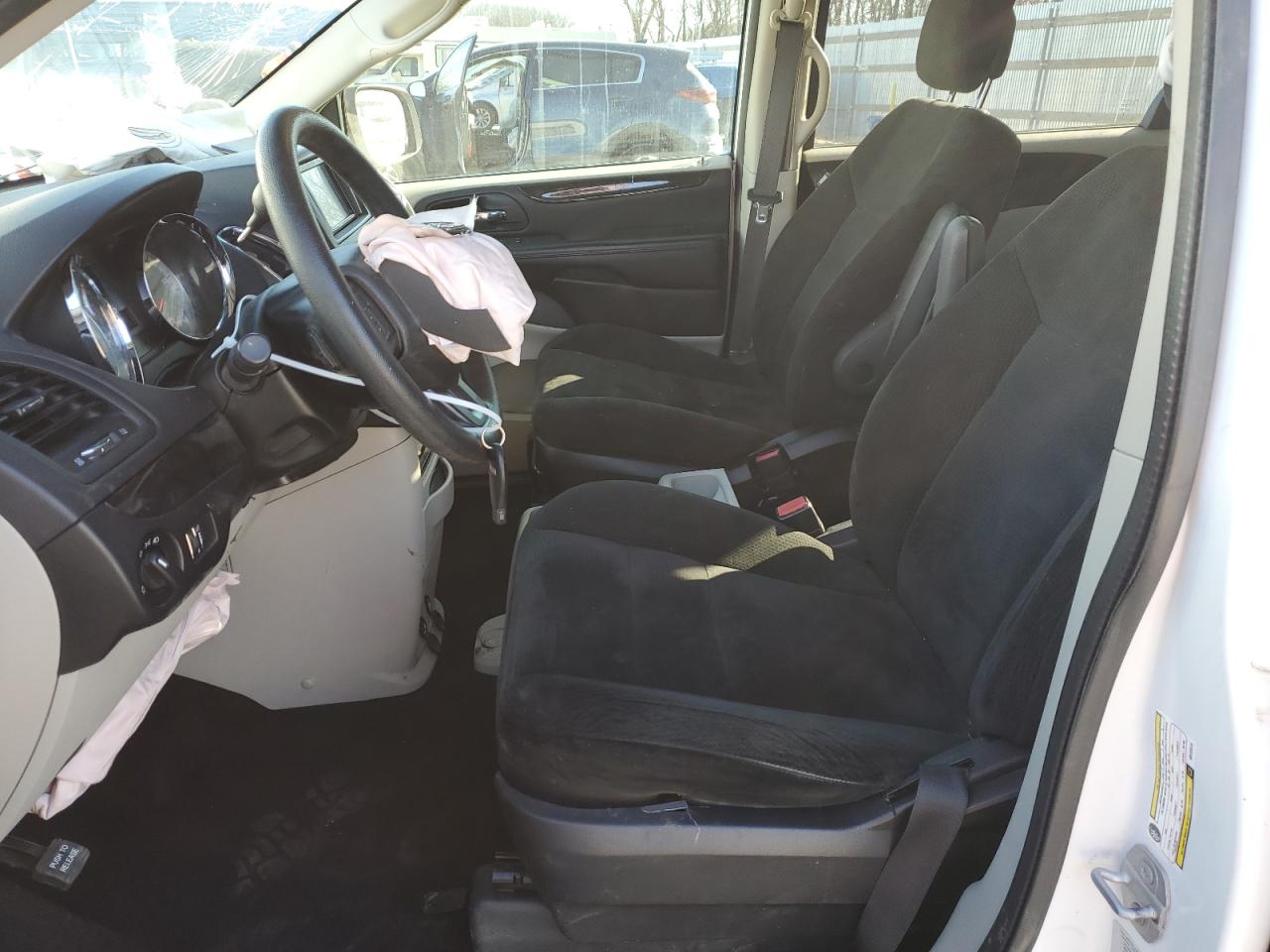 2016 Dodge Caravan VIN 2C4RDGBG0GR122212 Copart auction photo, front end / hail damage thumbnail 7