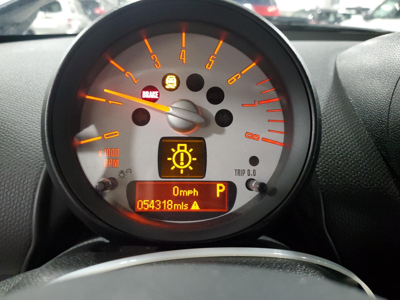 2014 MINI Cooper VIN WMWZC5C56EWP38292 Copart auction photo, front end damage thumbnail 9