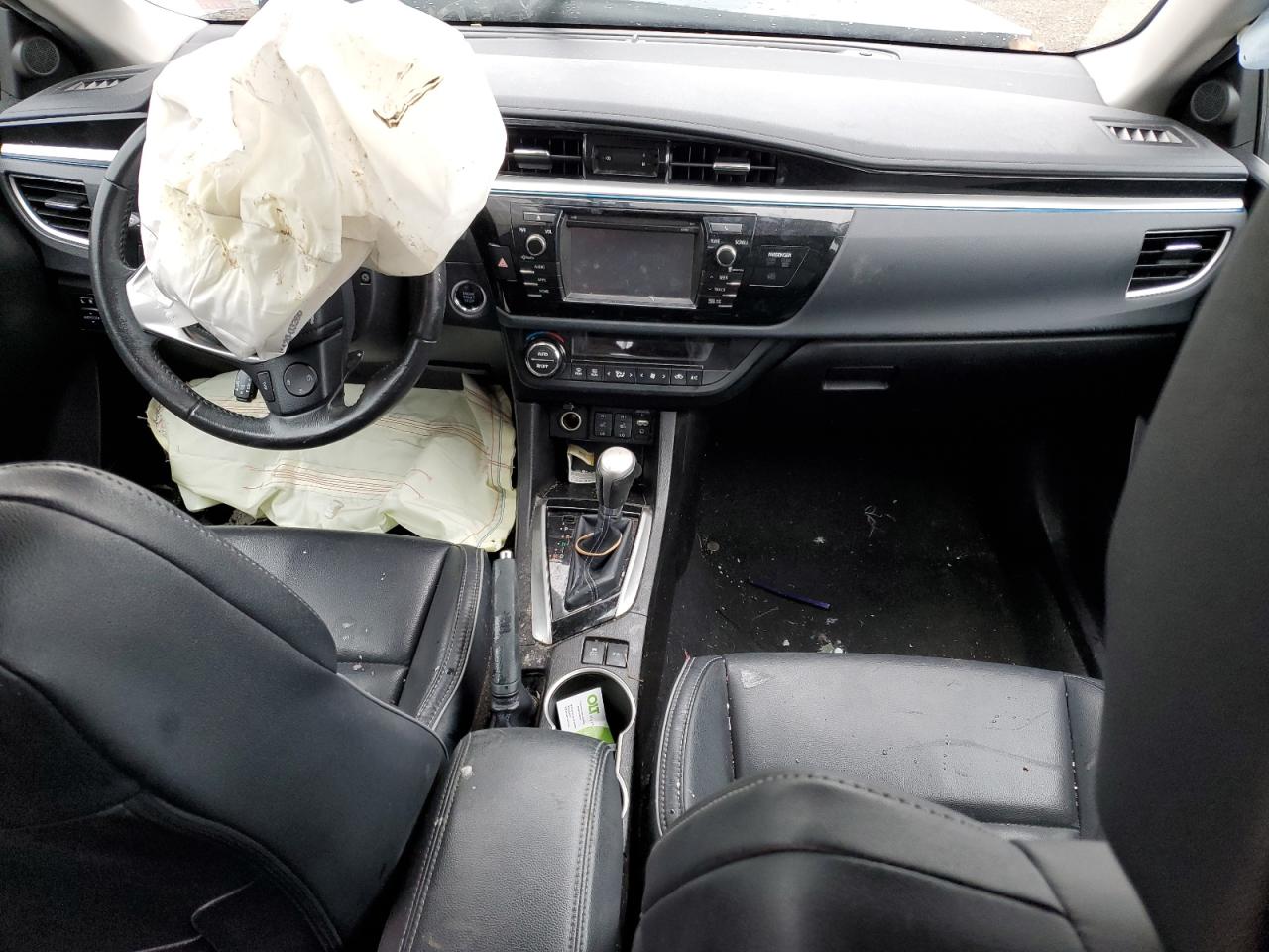 2014 Toyota Corolla VIN 5YFBURHE5EP176198 Copart auction photo, front end / rear end damage thumbnail 8