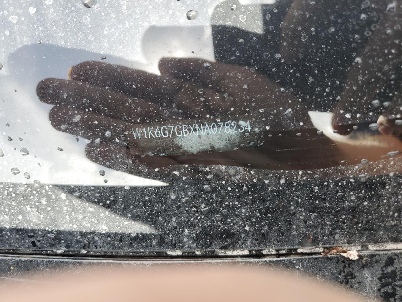 2022 Mercedes-Benz S-klasse VIN W1K6G7GBXNA078234 Copart auction photo, water/flood / minor dent/scratches damage thumbnail 13