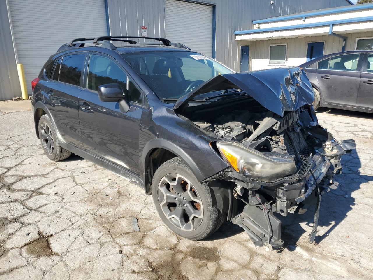 2014 Subaru XV VIN JF2GPAKC6E8317380 Copart auction photo, front end damage thumbnail 4