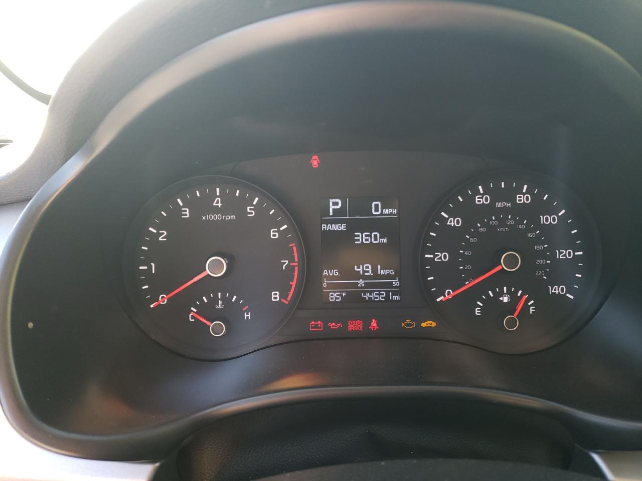 2022 KIA Rio VIN 3KPA24AD2NE478961 Copart auction photo, mechanical / front end damage thumbnail 9