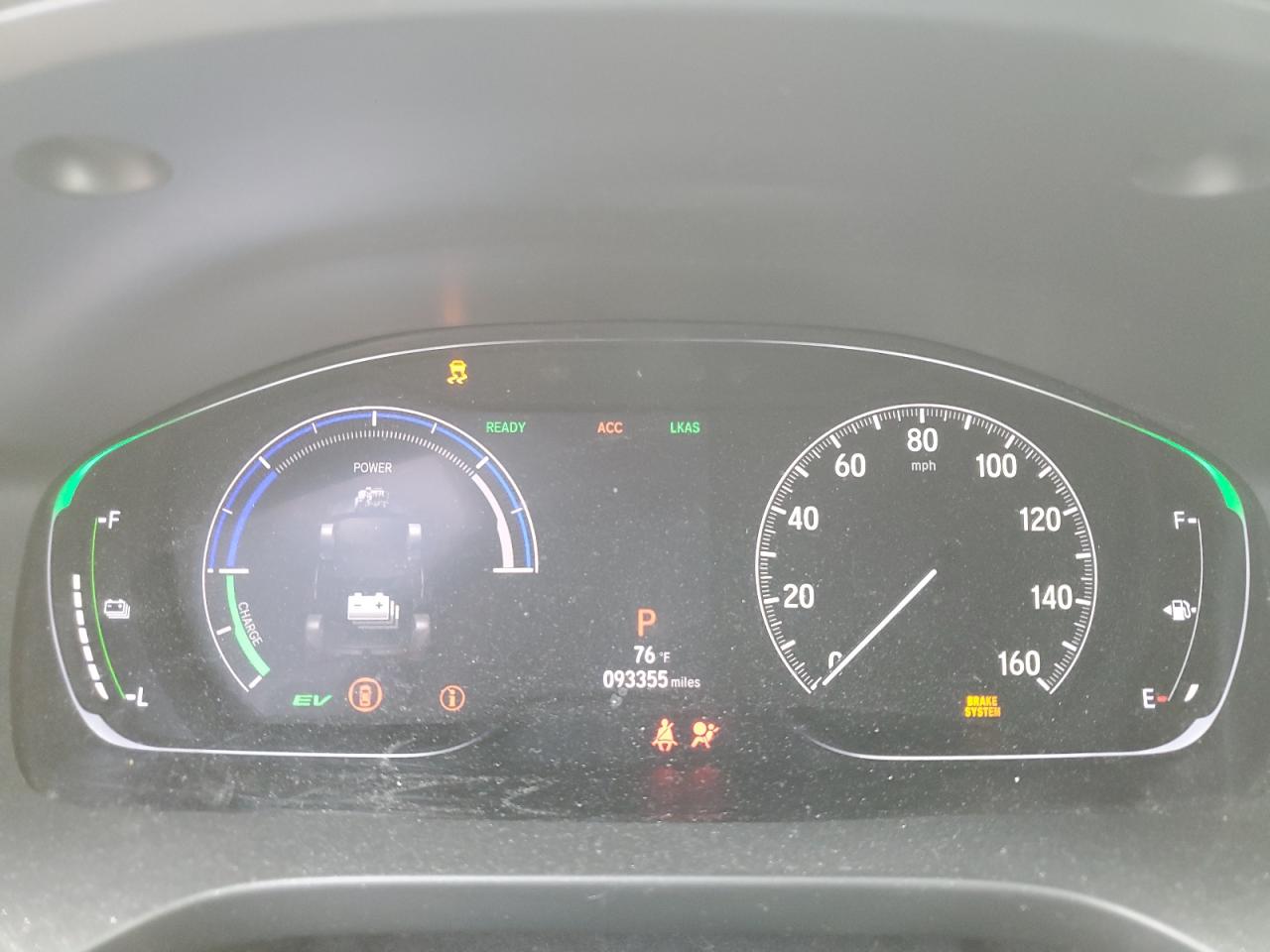2020 Honda Insight VIN 19XZE4F96LE008993 Copart auction photo, front end / minor dent/scratches damage thumbnail 9