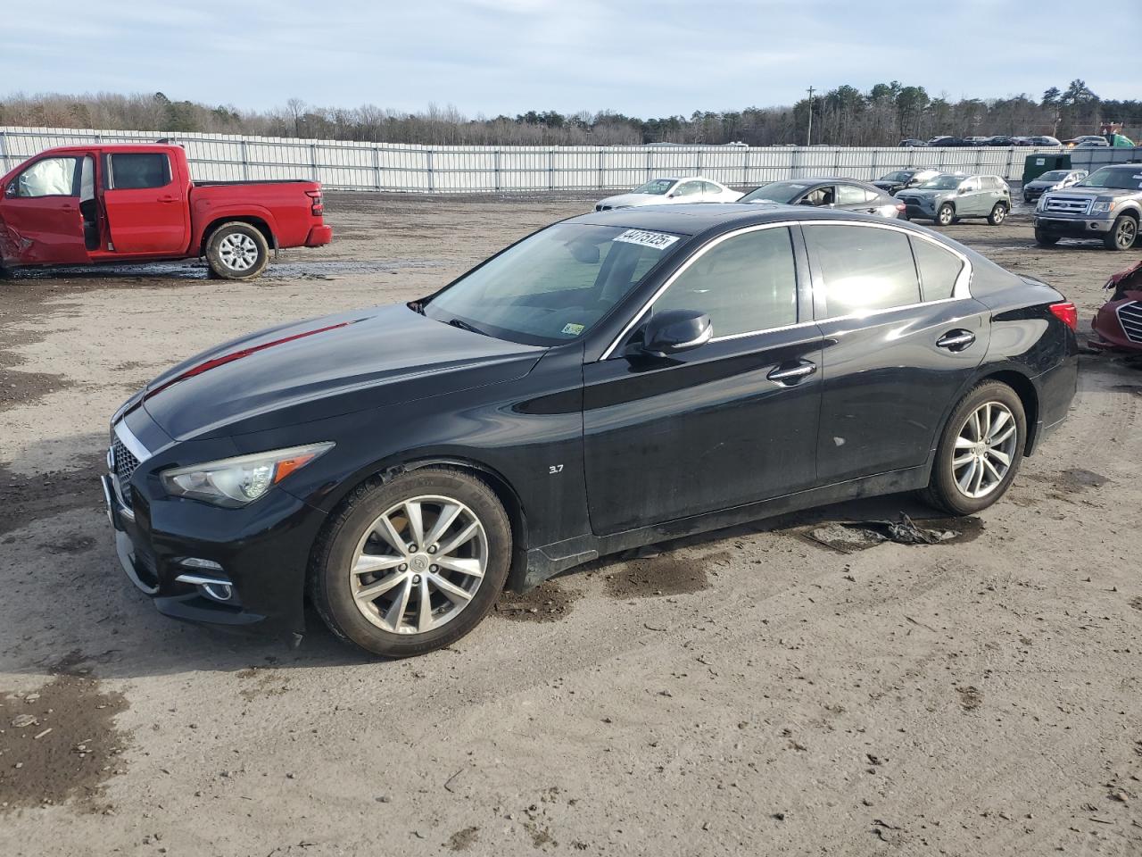 2014 Infiniti Q50 VIN JN1BV7ARXEM695557