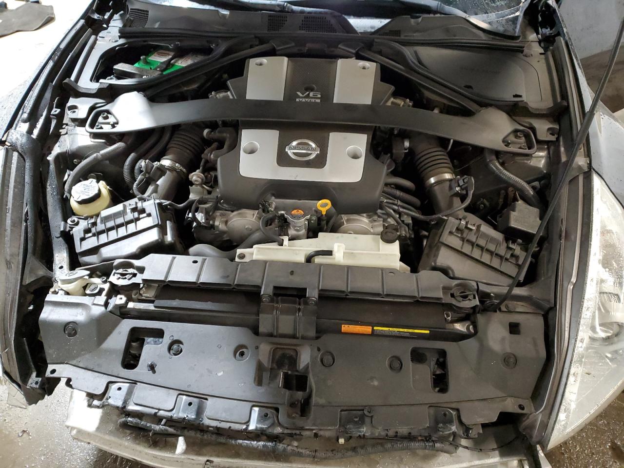 2009 Nissan 370Z VIN JN1AZ44E89M410125 Copart auction photo, rollover damage thumbnail 11