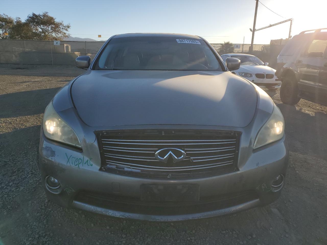 2012 Infiniti M VIN JN1BY1AP0CM331650 Copart auction photo, all over damage thumbnail 5