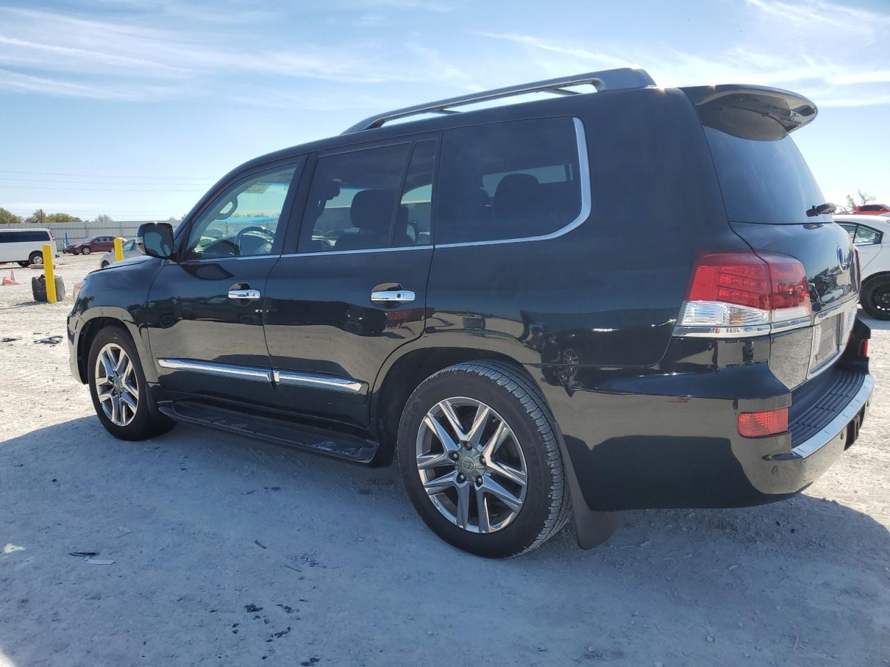 2015 Lexus LX VIN JTJHY7AX7F4165803 Copart auction photo, water/flood damage thumbnail 2