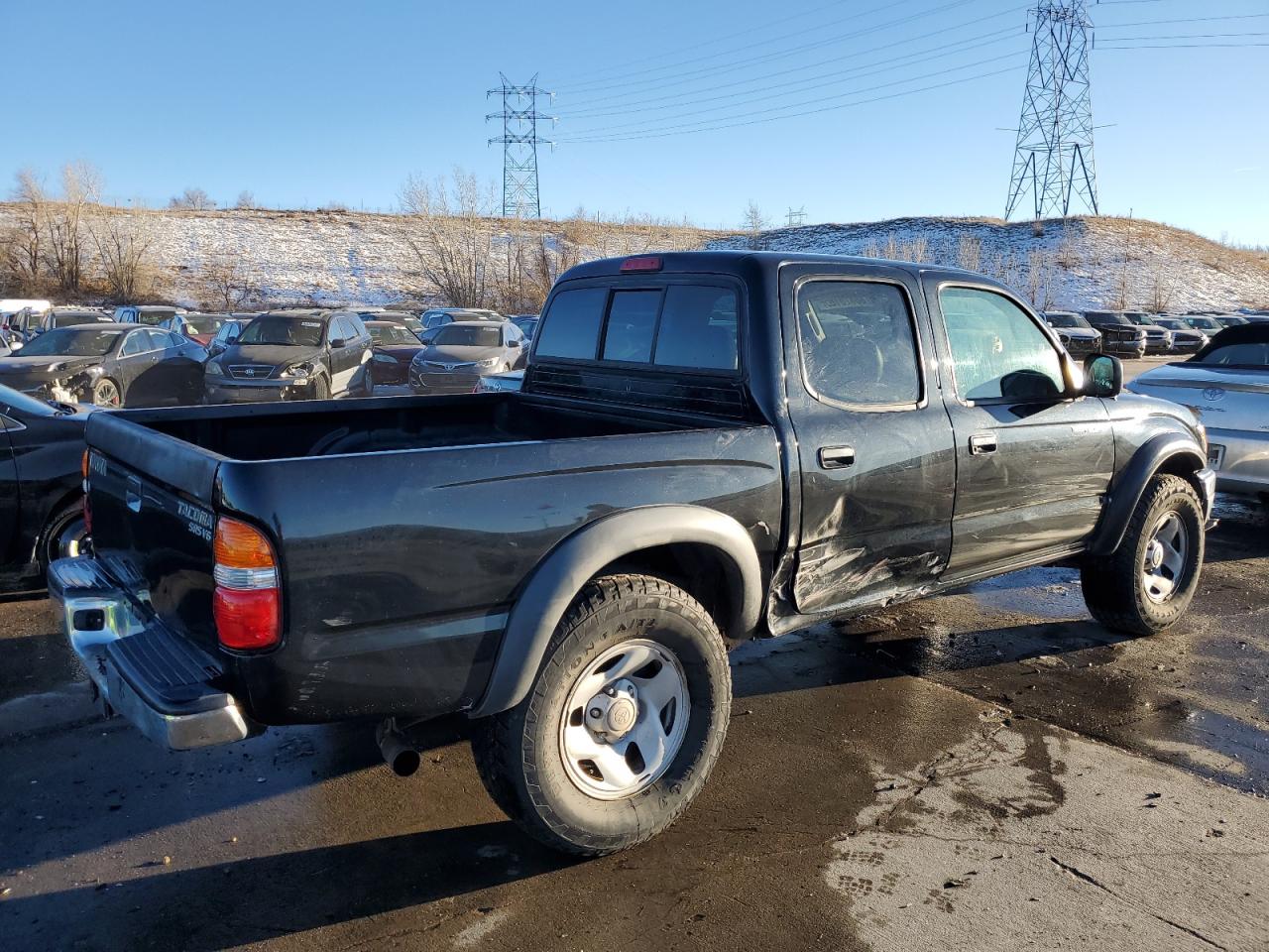 2004 Toyota Tacoma VIN 5TEHN72N74Z450918 Copart auction photo, side damage thumbnail 3
