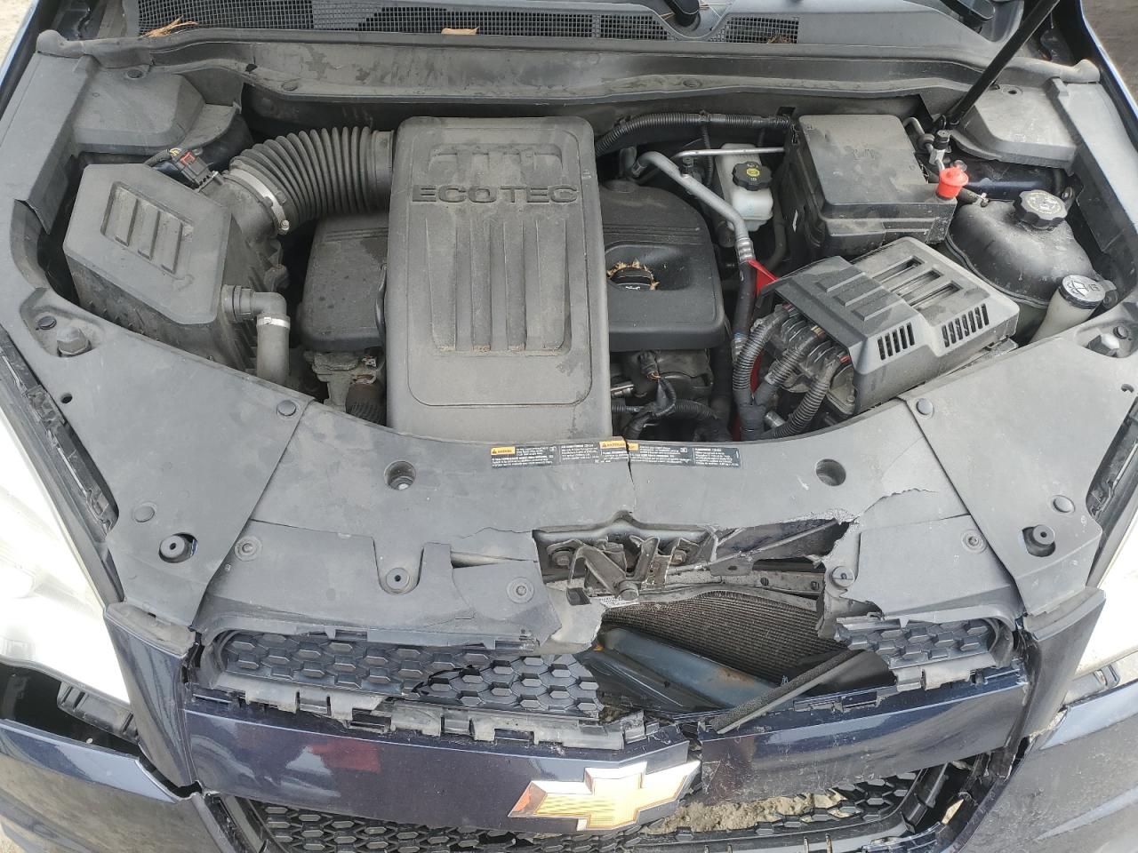 2015 Chevrolet Equinox VIN 2GNFLEEKXF6438296 Copart auction photo, front end damage thumbnail 12