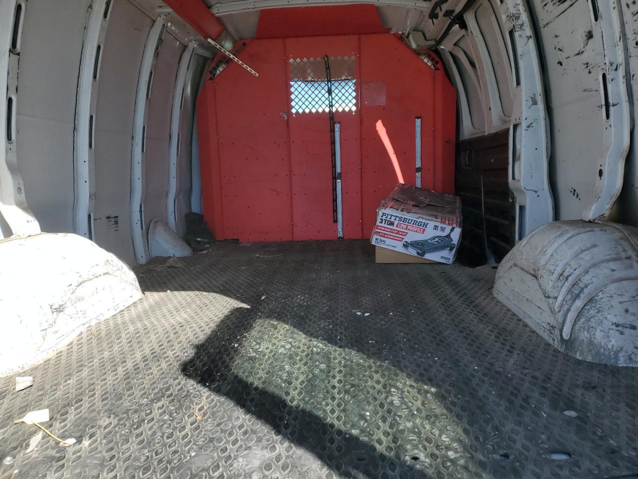 2013 Chevrolet Express VIN 1GCWGFBA3D1141367 Copart auction photo, all over damage thumbnail 10