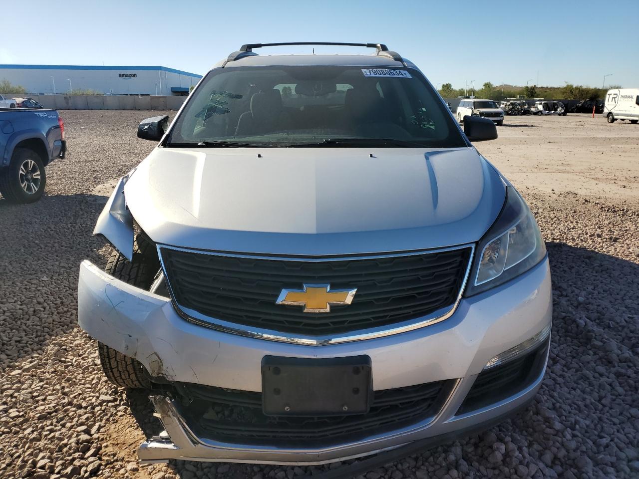 2014 Chevrolet Traverse VIN 1GNKVFED0EJ169887 Copart auction photo, front end damage thumbnail 5