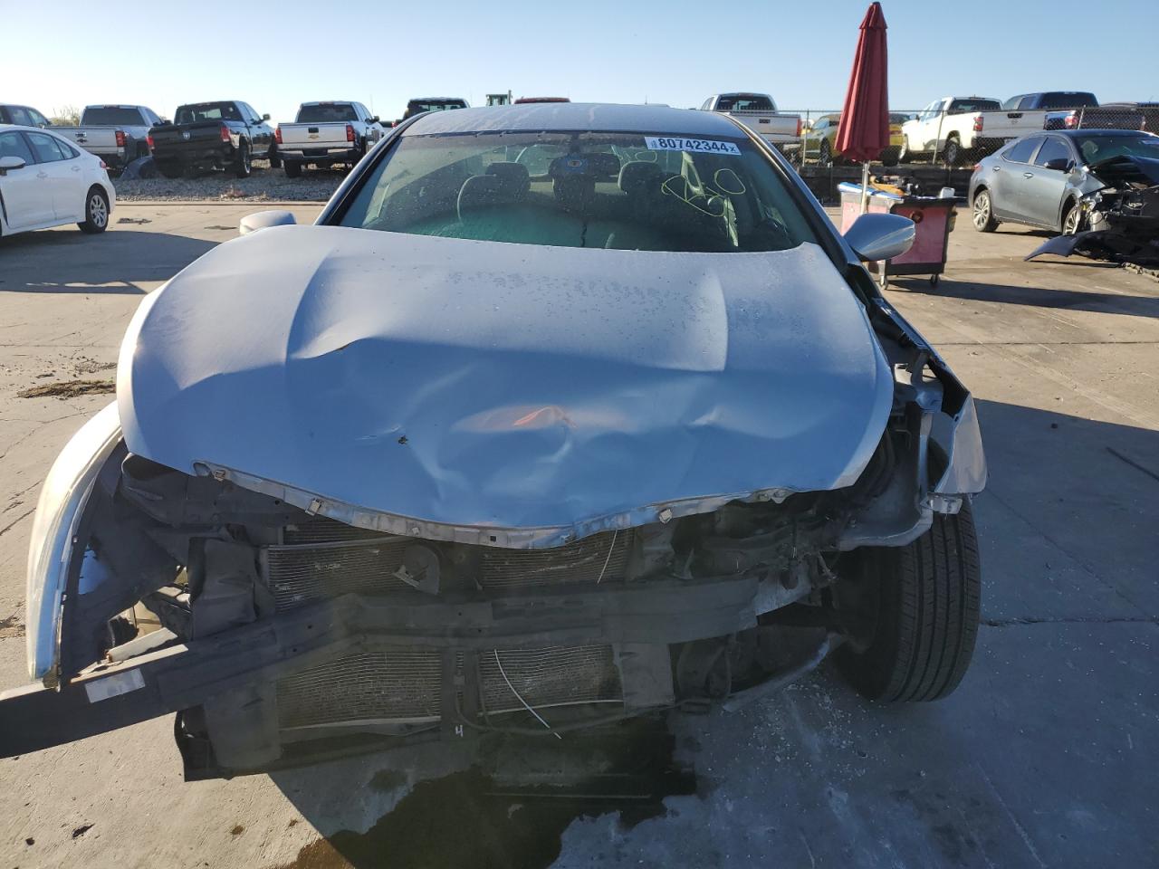 2013 Hyundai Sonata VIN 5NPEB4AC5DH671334 Copart auction photo, front end damage thumbnail 5