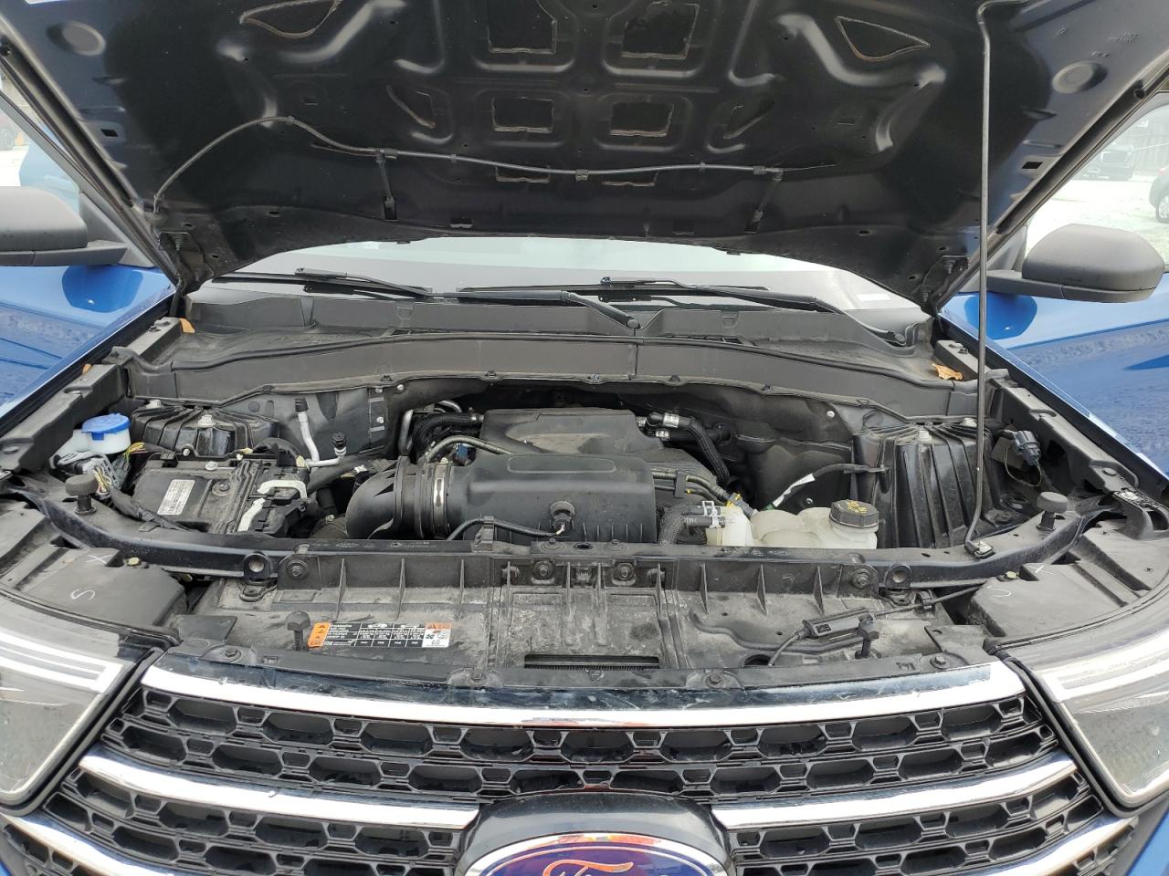 2020 Ford Explorer VIN 1FMSK7DH4LGC86499 Copart auction photo, side damage thumbnail 12