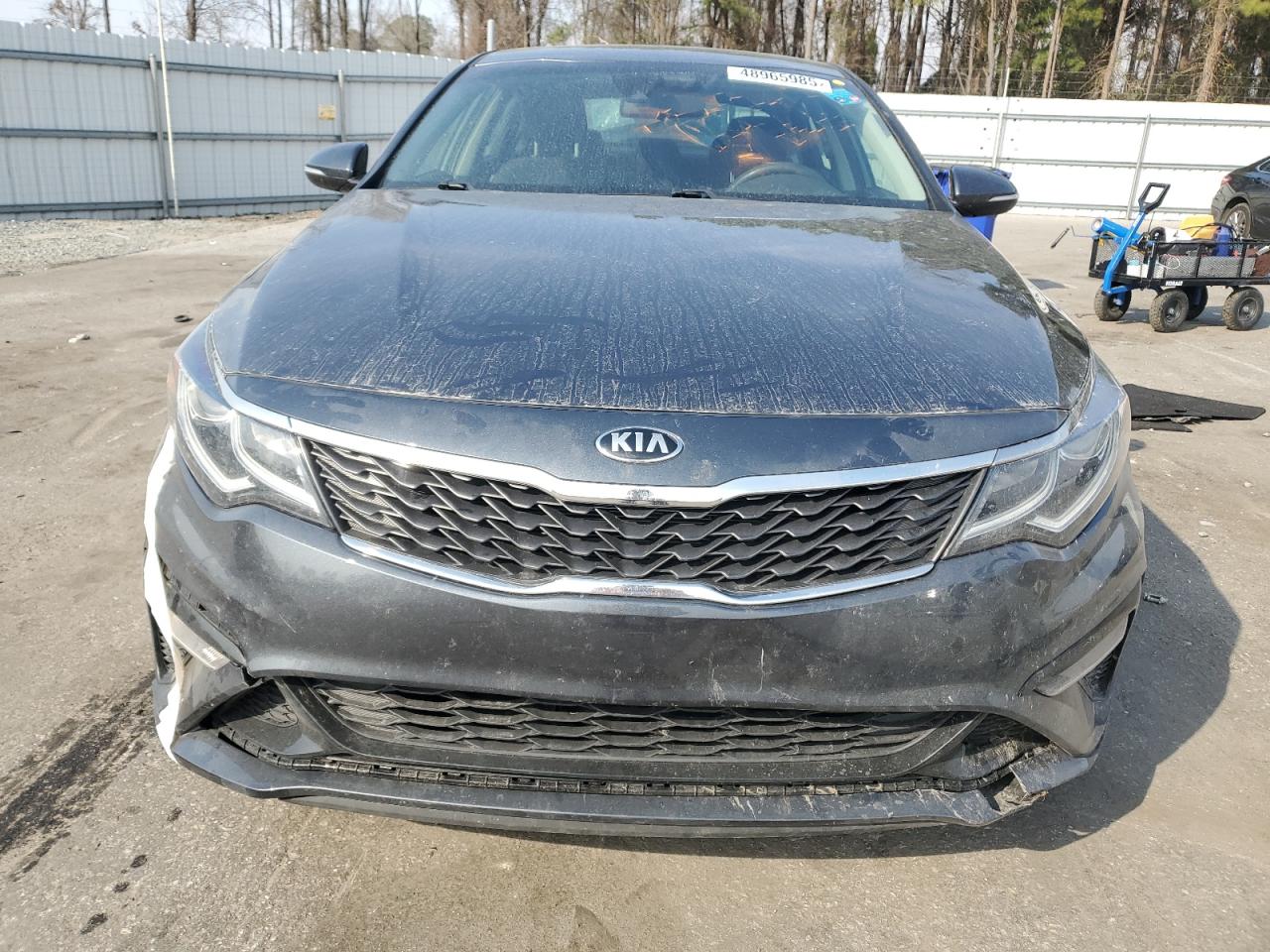 2020 KIA Optima VIN 5XXGT4L36LG423977 Copart auction photo, rear end / front end damage thumbnail 5