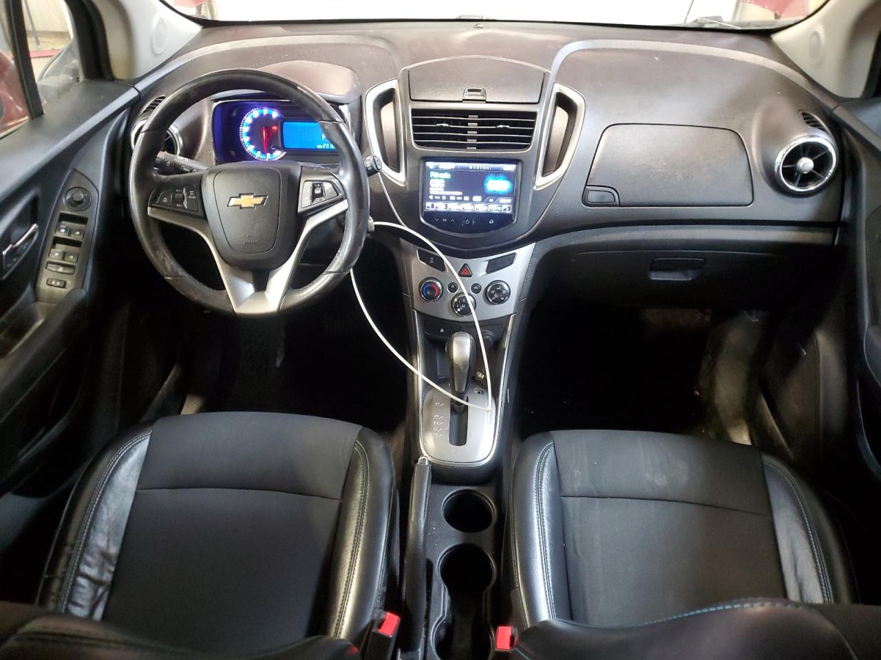 2014 Chevrolet Trax VIN 3GNCJREB2EL220640 Copart auction photo, front end / rear end damage thumbnail 8