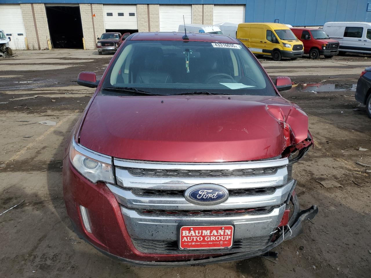 2014 Ford Edge VIN 2FMDK3JC8EBB66869 Copart auction photo, front end damage thumbnail 5