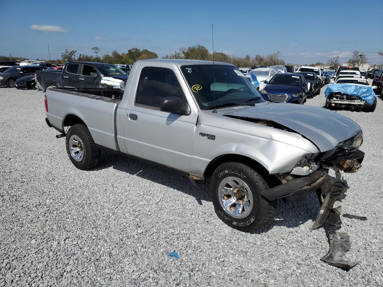 2005 Ford Ranger VIN 1FTYR10D15PA63222 Copart auction photo, front end damage thumbnail 4