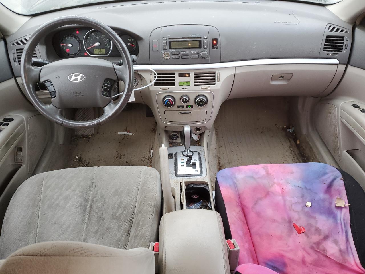 2006 Hyundai Sonata VIN KMHET46C26A074833 Copart auction photo, front end damage thumbnail 8