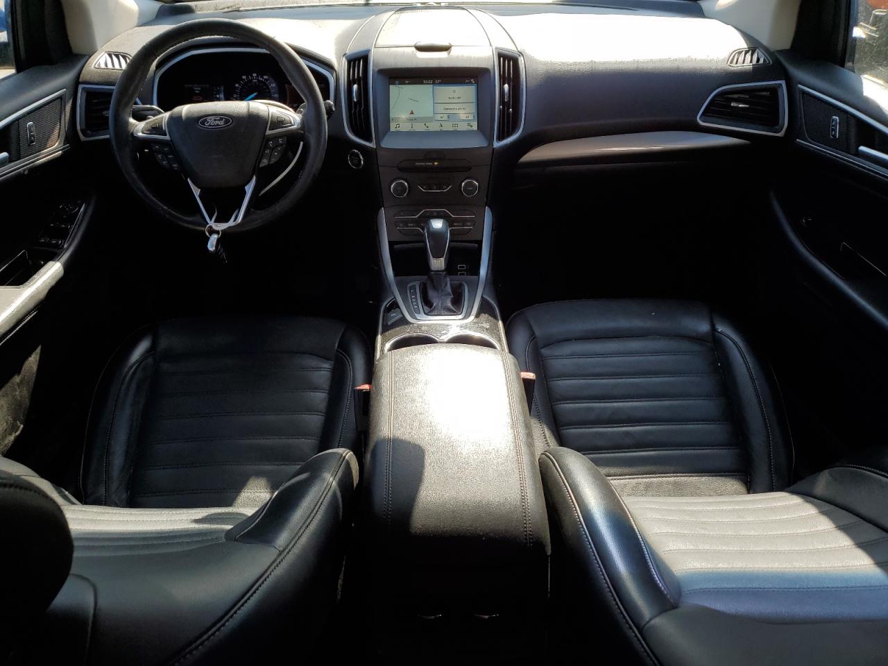 2018 Ford Edge VIN 2FMPK4J90JBB93002 Copart auction photo, front end / side damage thumbnail 8