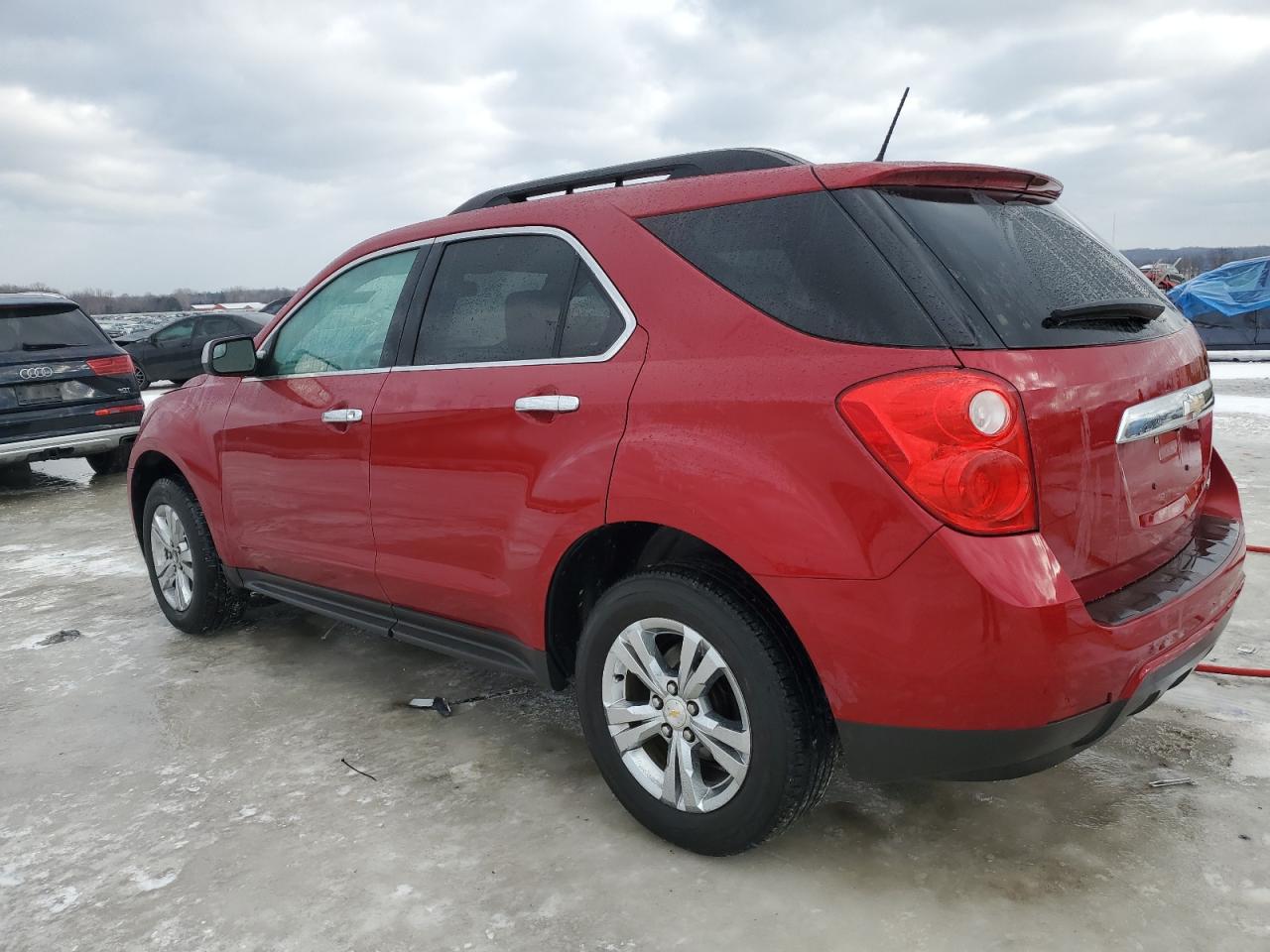 2013 Chevrolet Equinox VIN 2GNALDEK2D1201218 Copart auction photo, front end damage thumbnail 2
