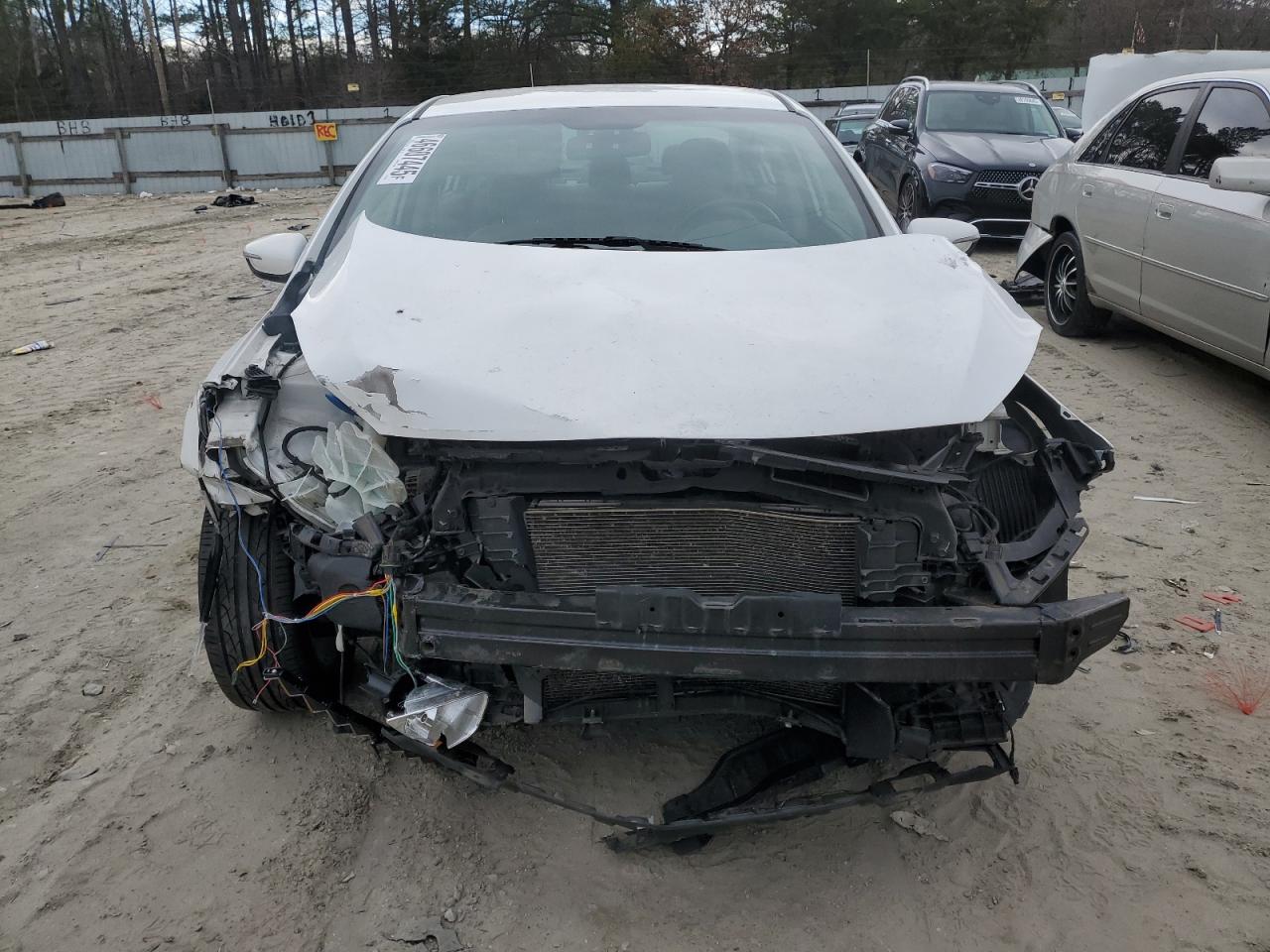 2014 KIA Forte VIN KNAFX4A83E5192104 Copart auction photo, front end / minor dent/scratches damage thumbnail 5