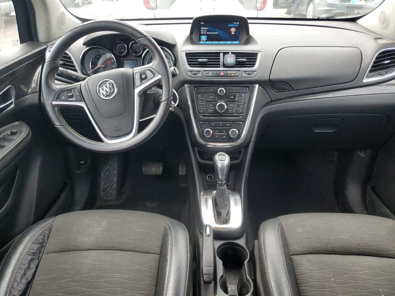 2015 Buick Encore VIN KL4CJASBXFB266647 Copart auction photo, front end damage thumbnail 8