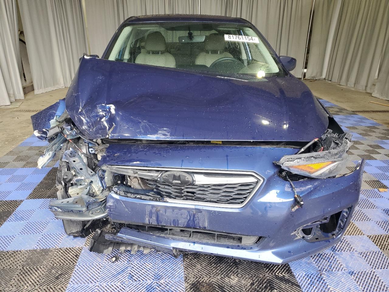 2018 Subaru Impreza VIN 4S3GKAB64J3605350 Copart auction photo, front end / side damage thumbnail 5