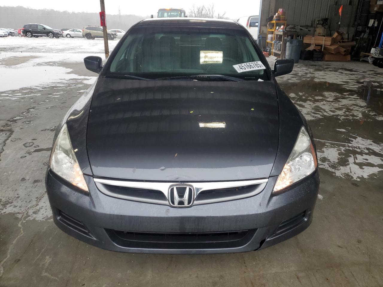 2007 Honda Accord VIN 1HGCM56337A132854 Copart auction photo, rear end / front end damage thumbnail 5