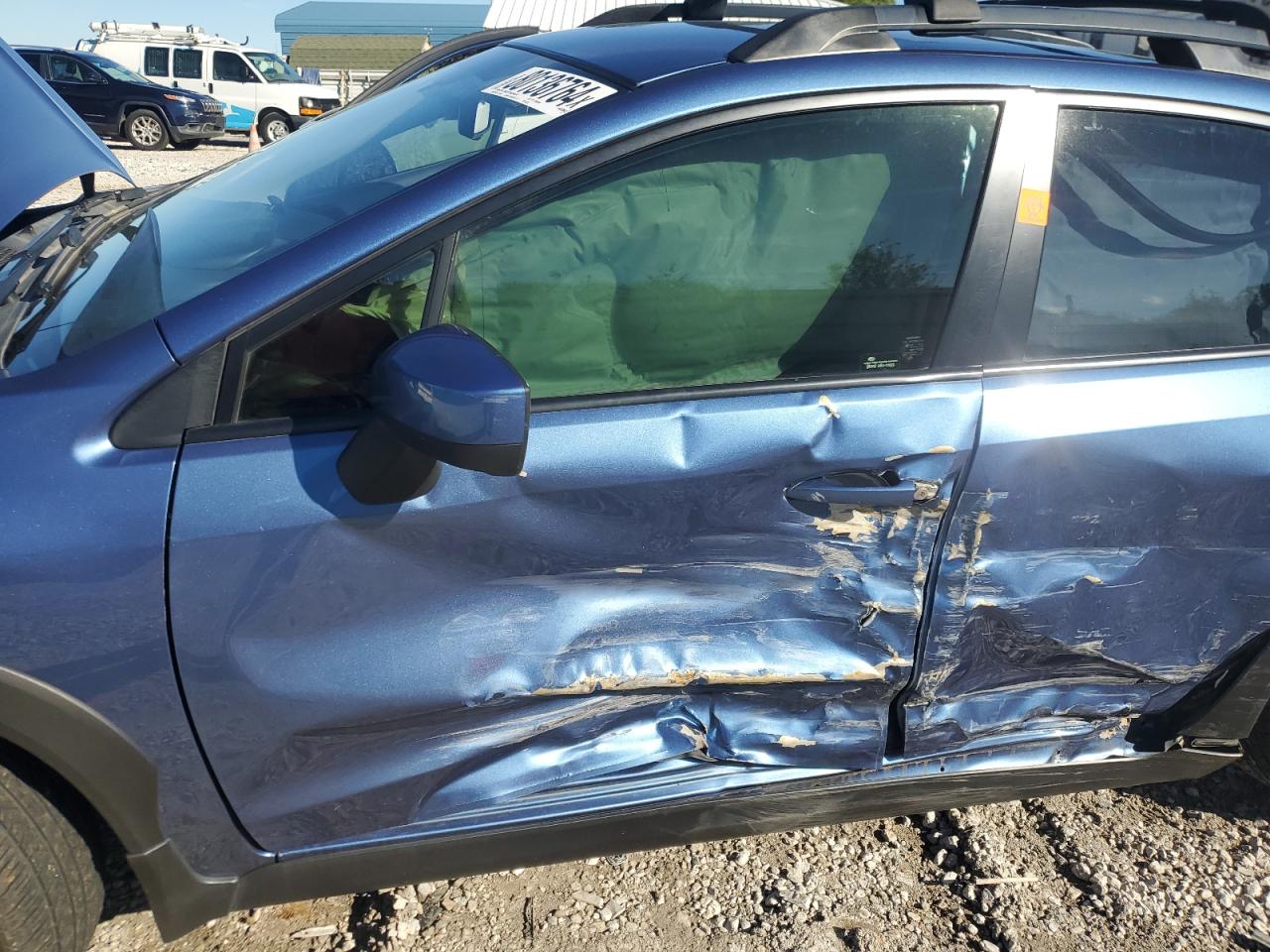 2015 Subaru XV VIN JF2GPAFC3F8322810 Copart auction photo, side / rear end damage thumbnail 7