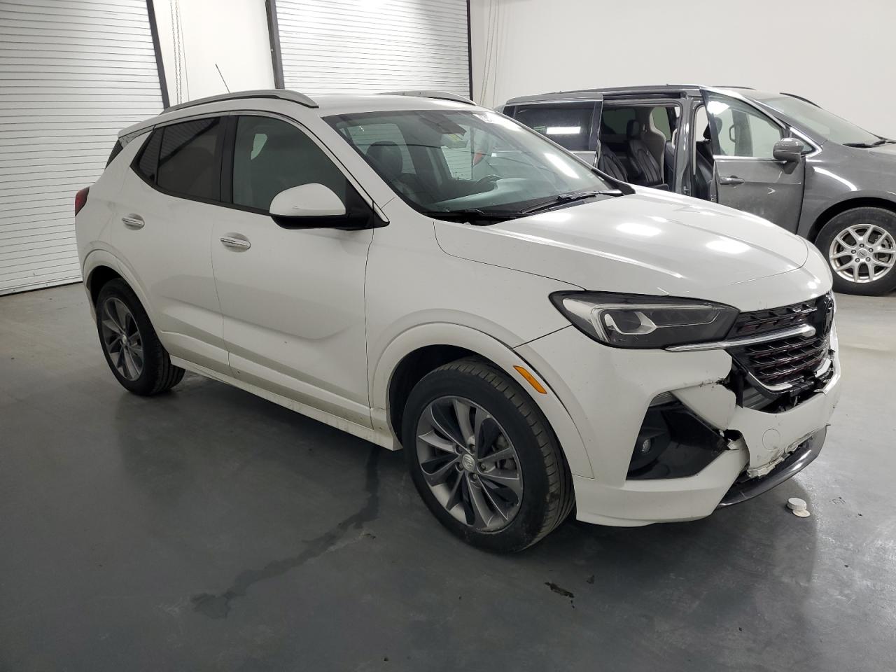 2021 Buick Encore VIN KL4MMGSL3MB134723 Copart auction photo, front end damage thumbnail 4