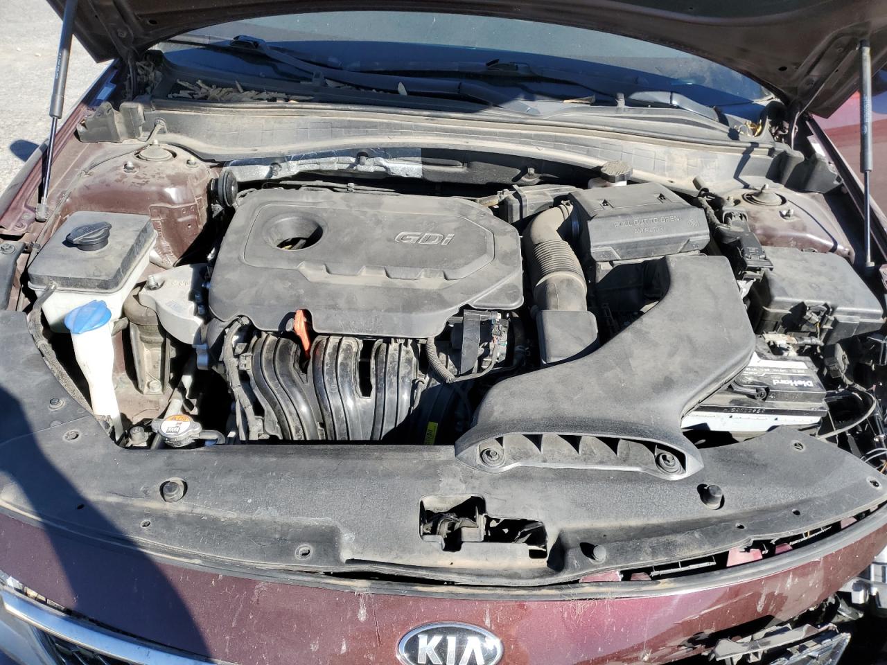 2018 KIA Optima VIN 5XXGT4L36JG227681 Copart auction photo, front end damage thumbnail 11