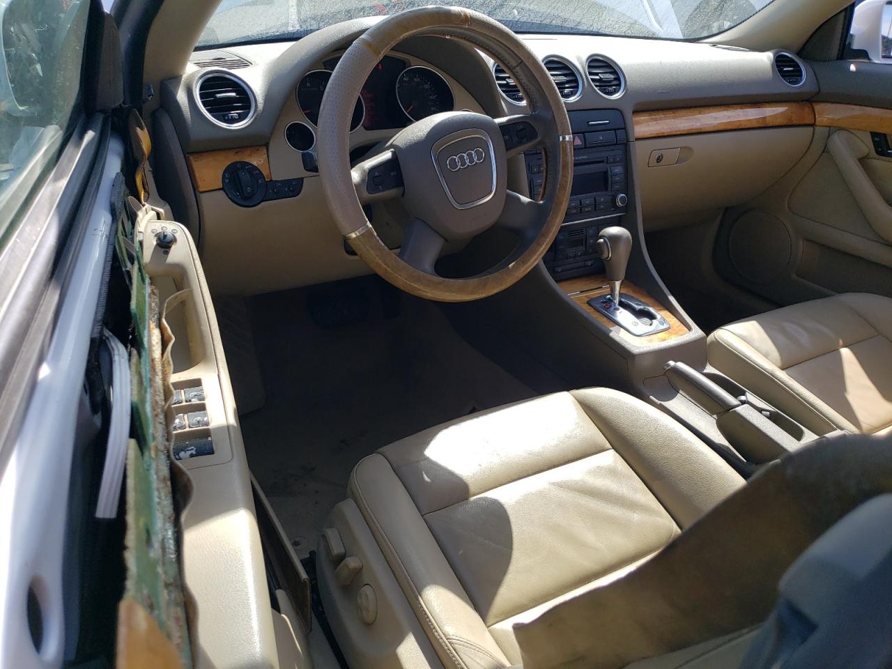 2007 Audi A4 VIN WAUAF48HX7K022734 Copart auction photo, side damage thumbnail 8