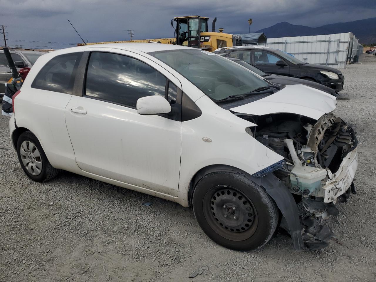 2007 Toyota Yaris VIN JTDJT923275071463 Copart auction photo, front end / rear end damage thumbnail 4