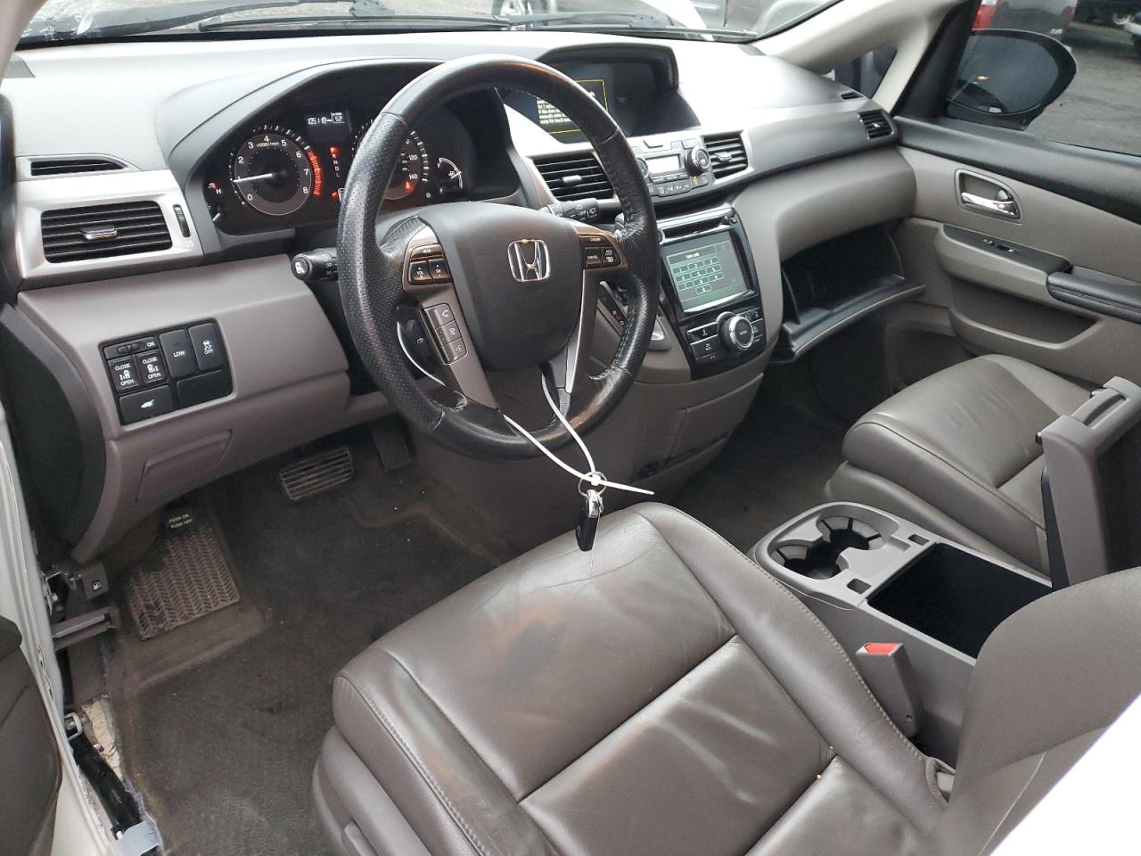 2015 Honda Odyssey VIN 5FNRL5H63FB037641 Copart auction photo, side damage thumbnail 8