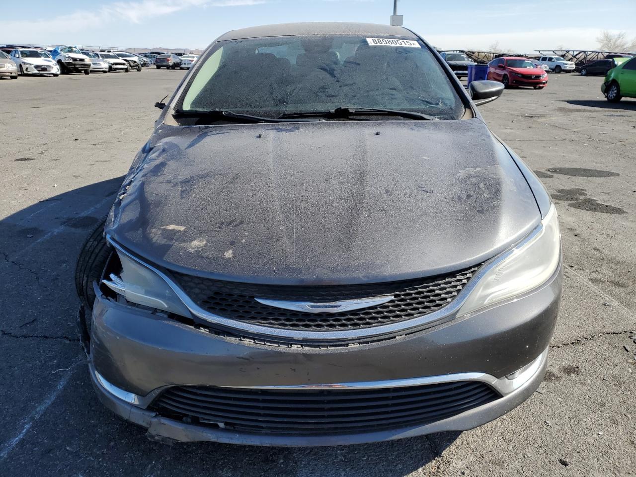2015 Chrysler 200 VIN 1C3CCCABXFN700436 Copart auction photo, all over damage thumbnail 5