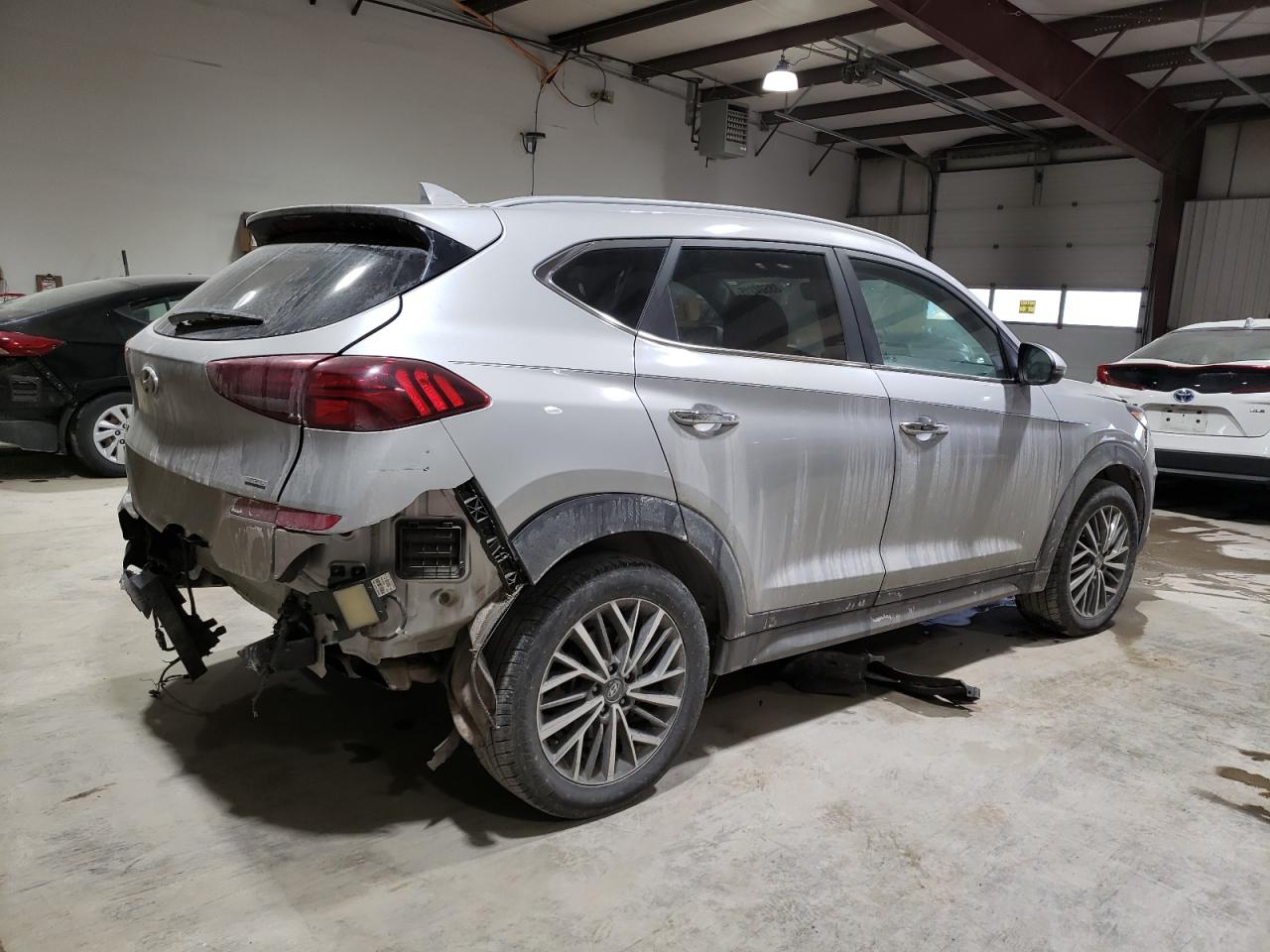 2020 Hyundai Tucson VIN KM8J3CALXLU264812 Copart auction photo, rear end / front end damage thumbnail 3